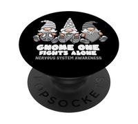 Sensibilisation au système nerveux GNOME on se Bat Seul Wear PopSockets PopGrip Adhésif