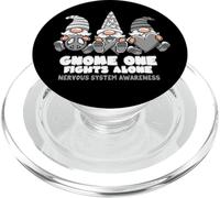 Sensibilisation au système nerveux GNOME on se Bat Seul Wear PopSockets PopGrip pour MagSafe