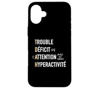 Sensibilisation au Trouble du TDAH Attention Hyperactivité Coque pour iPhone 16 Plus