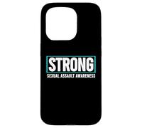 Sensibilisation aux assauts sexuels Coque pour iPhone 15 Pro