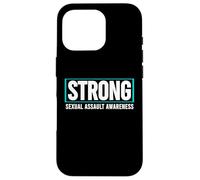 Sensibilisation aux assauts sexuels Coque pour iPhone 16 Pro