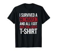 Sensibilisation aux commotions cérébrales Survivant d'une Commotion cérébrale Got a Lousy T-Shirt
