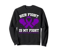 Sensibilisation aux Maladies Auto-immunes Her Fight is My Fight Sweatshirt