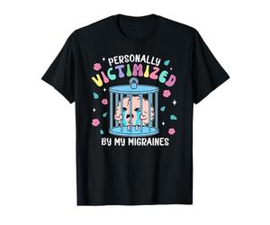 Sensibilisation aux migraines personnellement Victimes de migraine Meme T-Shirt