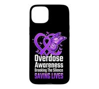 Sensibilisation aux surdoses Briser Le Silence Sauver des Vies Coque pour iPhone 15 Plus
