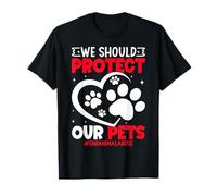Sensibilisation Contre la Maltraitance Animale T-Shirt