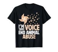 Sensibilisation Contre la Maltraitance Animale T-Shirt