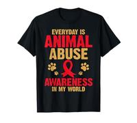 Sensibilisation Contre la Maltraitance Animale T-Shirt