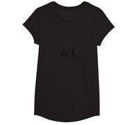 Sensibilisation des sourds : ASL Parle Toujours Fort T-Shirt, Fille, Noir, XS