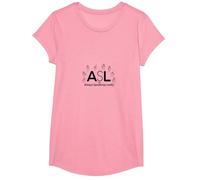 Sensibilisation des sourds : ASL Parle Toujours Fort T-Shirt, Fille, Rose, M
