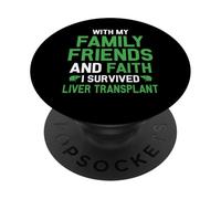 Sensibilisation Don de Foie et Transplantation PopSockets PopGrip Adhésif