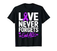 Sensibilisation motivationnelle à la maladie d'Alzheimer, l'amour n'oublie jamais la fin T-Shirt