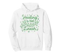 Sensibilisation Santé Mentale Fleurs Guérison Linéaire Sweat à Capuche