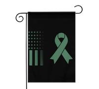 Sensibilisation vintage à la bipolarité Drapeaux de jardin (12,5 x 18 pouces) - Bannière aux couleurs éclatantes pour décoration extérieure de jardin et de maison