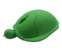 Sensible ergonomique conçu accessoire informatique Silicone 1000dpi maison bureau tortue forme USB Port universel filaire souris