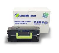 Sensible Toner Lexmark 58D1X00 Cartouche remanufacturée à très haut rendement 35 000 pages pour imprimantes MS725, MS823, MS824, MS825, MS826, MX721, MX722, MX725, MX822, MX824, MX826