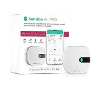 Sensibo Air PRO - Contrôleur intelligent pour climatiseur et capteur de qualité de l'air. Capteurs de temp. et humid. Thermostat pour climatiseur split, fenêtre. Google, Alexa, Siri, Apple HomeKit