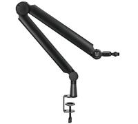 Sensic SA-30 Bras de microphone rotatif à 360° avec support de microphone de 15,2 cm, support de microphone avec adaptateurs 6,35 mm, 9,5 mm et 5/8", bras de microphone professionnel avec accessoires,
