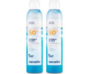Sensilis Body Spray Suncare Invisible SPF50+ 2x200ml