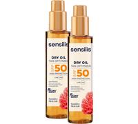 Sensilis Huile Sèche Optimiseur de Bronzage SPF50 2x150 ml