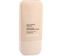 Sensilis Pure Age Perfection Makeup 8 Hours Long Lasting Against Skin Imperfections for Oily Skin and Acne Shade 01 Beige 30ml
