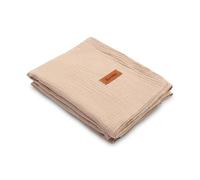 SENSILLO - Couverture Mousseline Bébé - Couverture Bébé Nouveau-né - Couverture Fine Été Bébé - Couverture Coton 75x100 cm - Couverture Légère Bébé Printemps Été - Cacao
