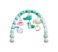 Sensillo - Jouet Poussette Bébé, Arche Poussette Bébé, Suspension Jouet, Siège Auto Crèche, Cadeau Sensoriel Nouveau-Né, pour Les Bébés et Les Tout-Petits Dès la Naissance - Jungle