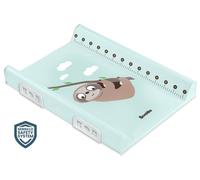 SENSILLO matelas à langer 70cm antidérapant, paresseux - mint