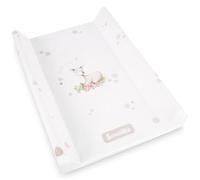 SENSILLO - Tapis à langer lavable, housse de table à langer - Hygiénique, sûr et polyvalent - Tapis à langer facile à nettoyer - 49 x 70 x 9,5 cm, Cerf pastel