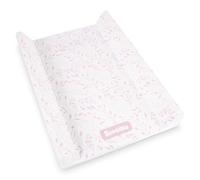 SENSILLO - Tapis à langer lavable, housse de table à langer - Hygiénique, sûr et polyvalent - Tapis à langer facile à nettoyer - 49 x 70 x 9,5 cm, feuille rose