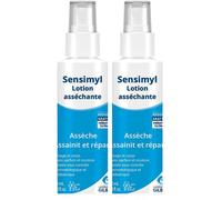 Sensimyl Lotion Asséchante Visage et Corps Lotion(S) 2x100 ml