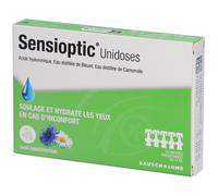 Sensioptic Unidoses Solution Ophtalmique Yeux Irrités Gouttes Ophtalmiques 5 ml