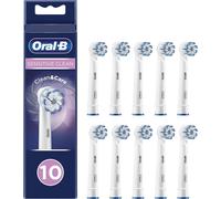Sensitive Clean, Pack De 10 Brossettes De Rechange, Embout, Pour Brosse À Dents Électrique Jusqu`À 100 % D`Élimination De La Plaque Dentaire, Blanc[Z182]