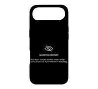 Sensitive Content Quote Illustration Novelty Graphic Designs Coque pour iPhone Air