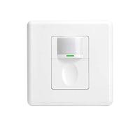 SENSKY Détecteur de mouvement intérieur PIR 2 fils sans conducteur zéro 5 A 3 fonctions réglables (présence / absence / fonctionnement manuel) ignifuge pour LED/CFL/ampoules à incandescence