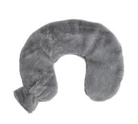 SENSLY Bouillotte Tour de Cou Imitation Fourrure Cervicales Gris