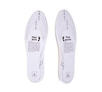 SENSLY Semelles de chaussure DI7959 Mémoire de forme Orthopédiques Amorti Blanc 35-47