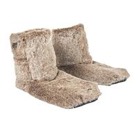 SENSLY, SB0042, Chaussons Chauffants USB Gris, Confort Ultime avec Doublure en Peluche Douce, Chauffage Rapide, Sécurité Intégrée, Facilité d'entretien, Design Élégant pour Hiver et Télétravail