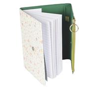 THE CONCEPT FACTORY, EC0016, Cahier Avec Couverture Et Trousse Integree, Polyvalence et Praticité, design Élégant et Durable, Organisation Optimale, Confort d'Utilisation