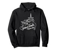 Senso-ji Temple, Asakusa, Japon Signature Heart Art Souvenir Sweat à Capuche