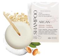 Senso Naturale Shampoing Solide Apaisant pour Cuir Chevelu Sensible, Shampooing Solide Doux pour Lavages Fréquents à l'Huile d'Argan et à l'Avoine | 100% Écologique, Naturel et Vegan (1)