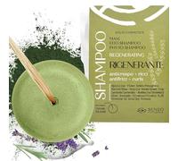 Senso Naturale Shampoing Solide Cheveux Bouclés Régénérant et Anti-Fizz à la Spiruline, au Fenugrec et à l'Argile Verte | 100% Naturel et Vegan | PH 4.5-5.5 (1)