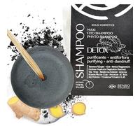 Senso Naturale Shampoing Solide Cheveux Gras Detox, Antipelliculaire et Dermatite Séborrhéique avec Charbon Végétal, Tea Tree, Gingembre, Huile de Coco | 100% Naturel et Vegan | PH 4.5-5.0 (1)