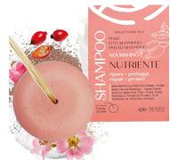 Senso Naturale Shampoing Solide Cheveux Secs et Abîmés Nourrissant Réparateur de Pointes Fourchues à la Rose Musquée, Argile Rose et Ylang-Ylang | 100% Naturel et Vegan | PH 4.5-5.5 (1)