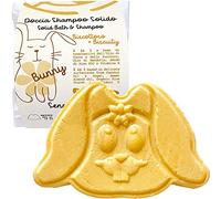 Senso Naturale Shampoing Solide Douche Bain Enfant à l'Huile de Coco, Huile d'Amande, Amidon de Riz Bio et Vitamine E, Hydrate la Peau et Démêle les Cheveux, Idéal pour Usage Quotidien, 100% Naturel