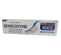 Sensodyne Clinical White Lot de 12 tubes de dentifrice renforcement de l'émail 75 ml