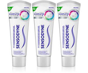 Sensodyne Complete Protection Whitening dentifrice blanchissant 3x75 ml