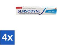 Sensodyne Dentifrice - Cool Mint - Dents sensibles - 75 ml - Pack avantage - 4 pièces