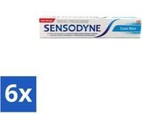 Sensodyne Dentifrice - Cool Mint - Dents sensibles - 75 ml - Pack avantage - 6 pièces