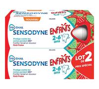 Sensodyne Dentifrice Enfant 0-6 Ans 2x50ml